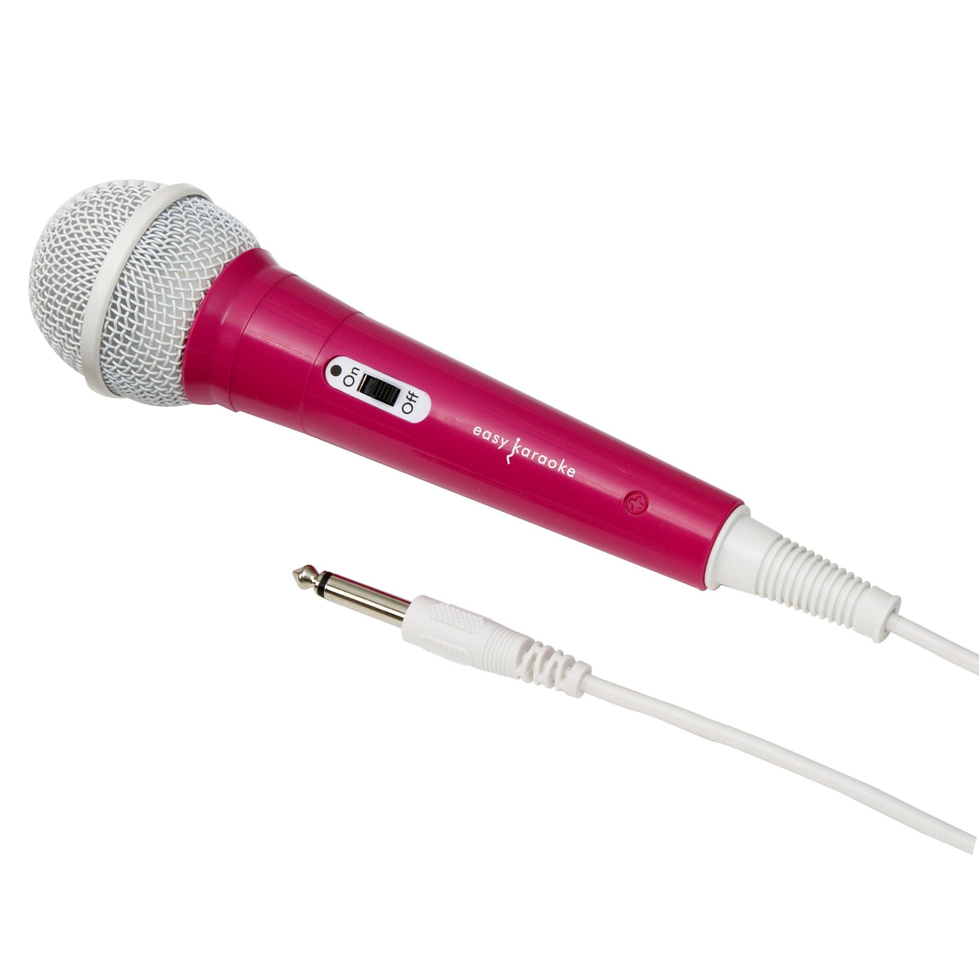 PM425 Pink Karaoke Microphone
