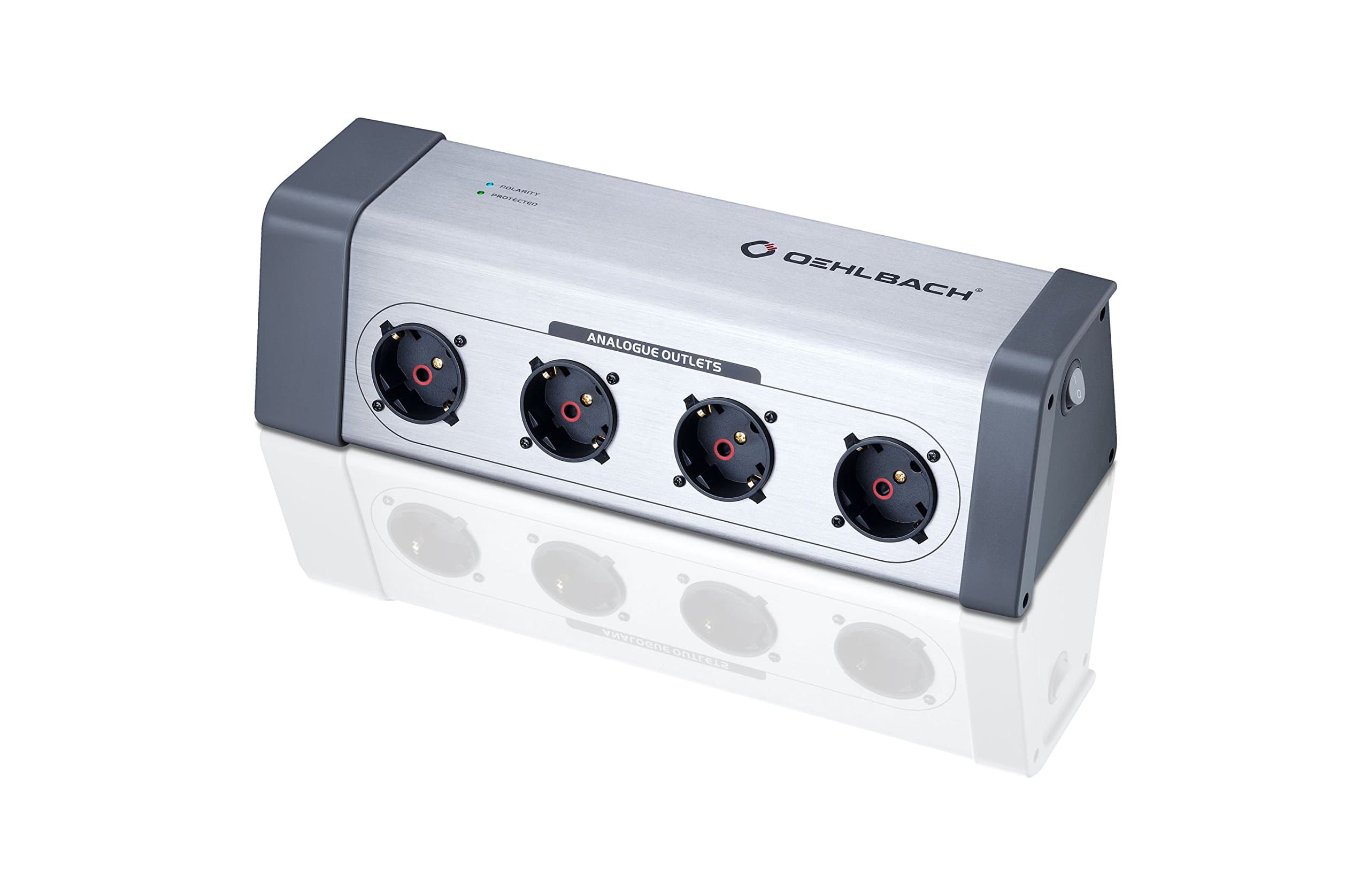 OEHLBACH PoweSocket 908 - surge protectors (Silver)