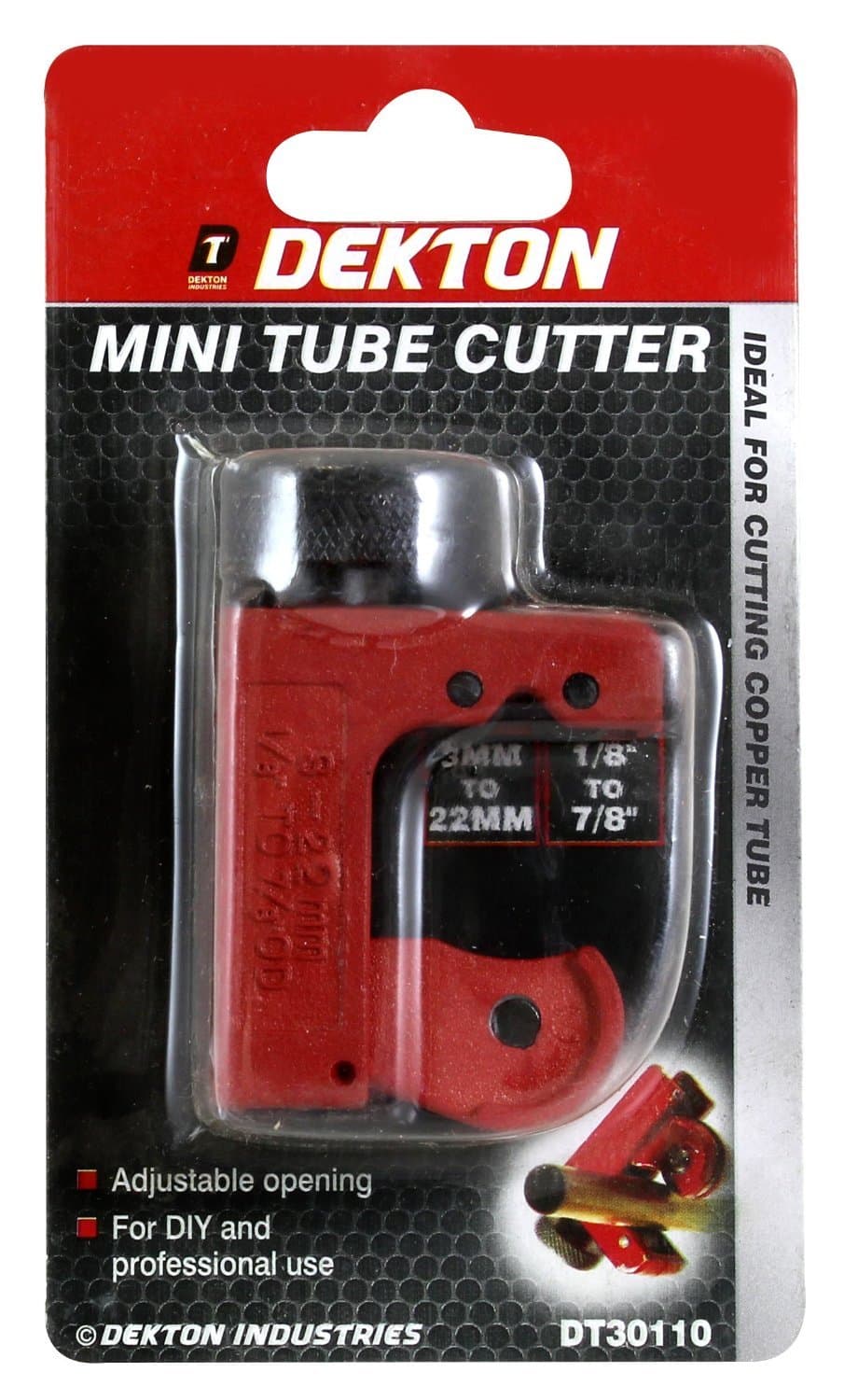 Mini Tube Cutter 3mm - 22mm