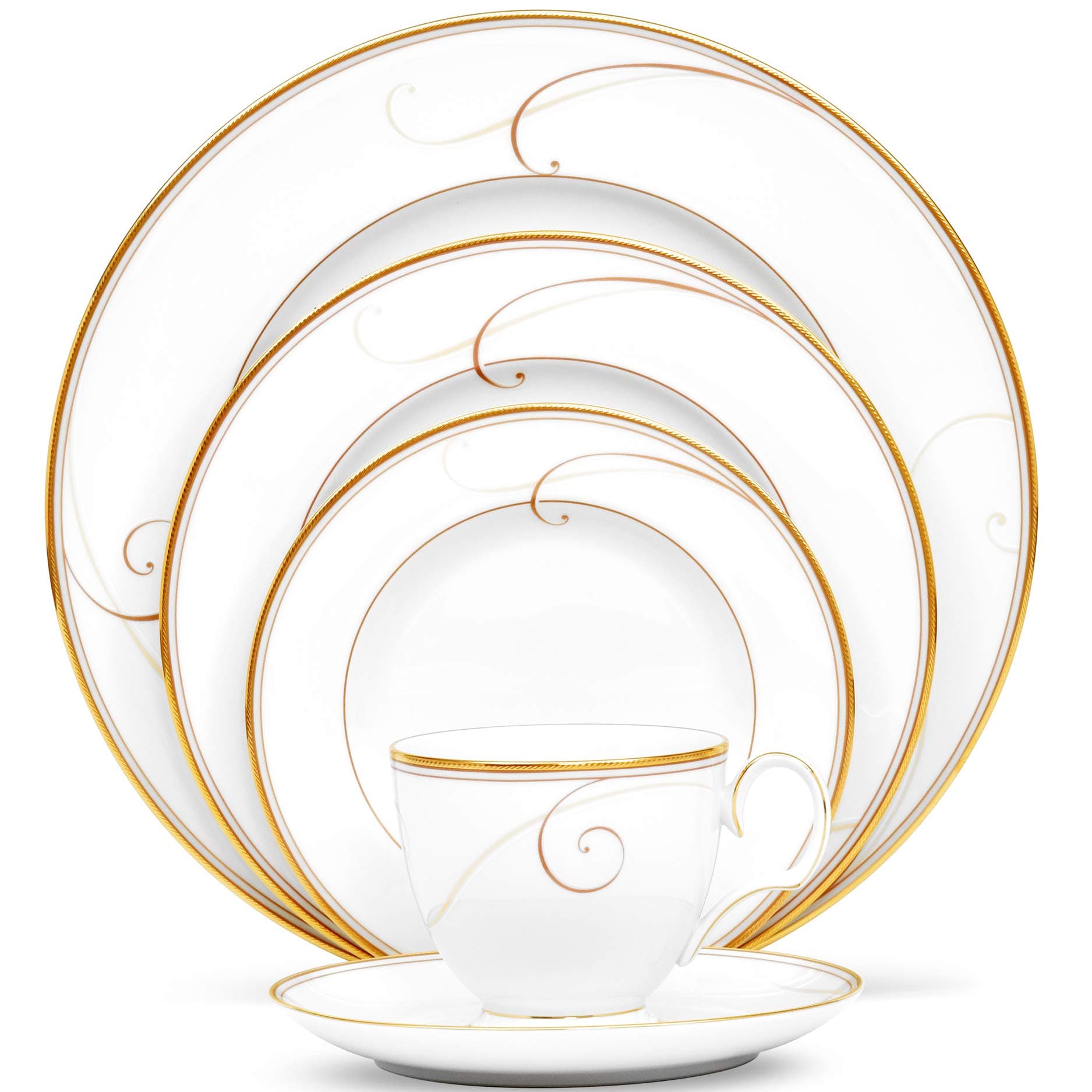 Noritake Golden Wave 5-Piece Place Setting