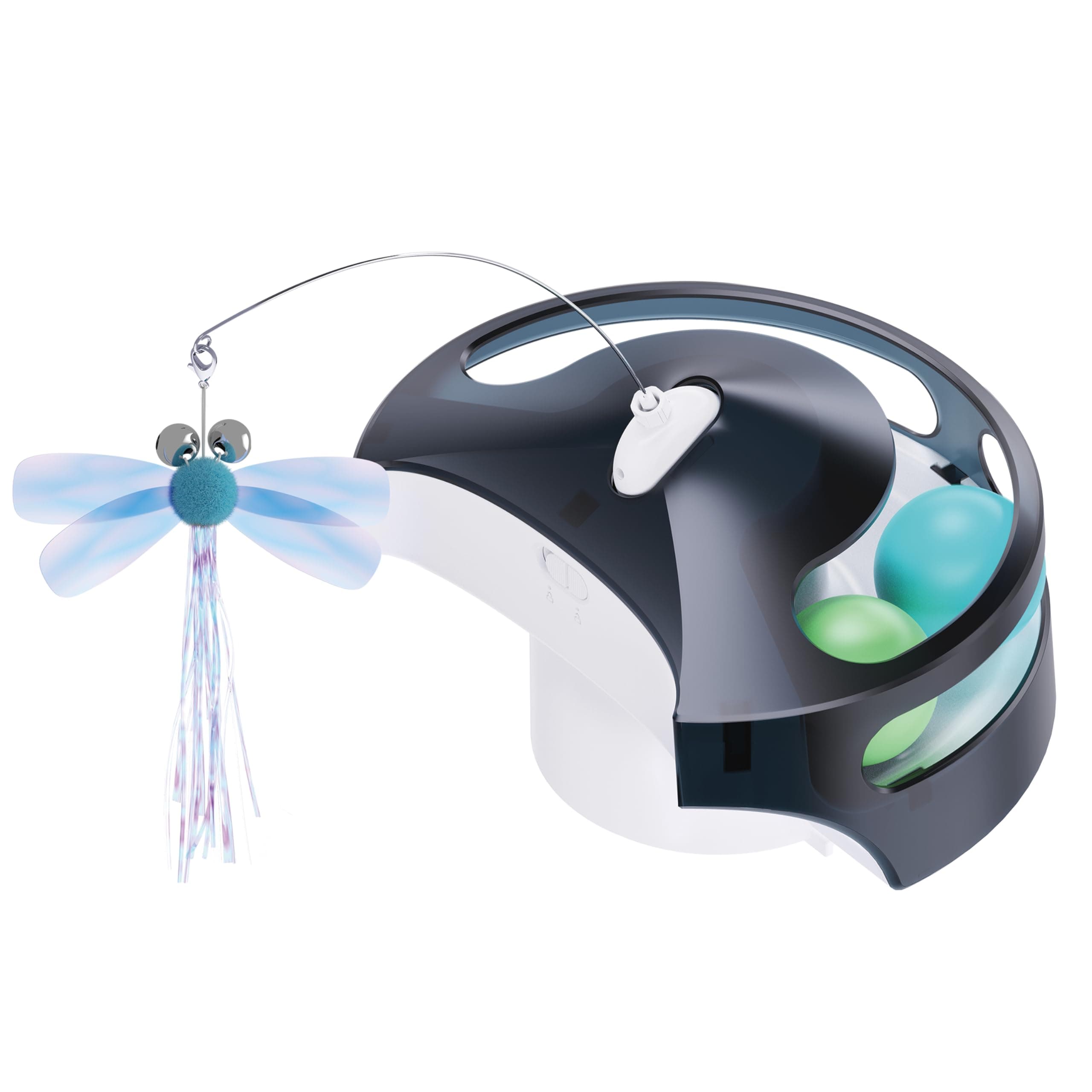 Enabot EBO Interactive Module for ROLA PetPal: Rolling Balls, Teasing Stick, Remote App Control, Exclusively Designed for ROLA PetPal Smart Robot