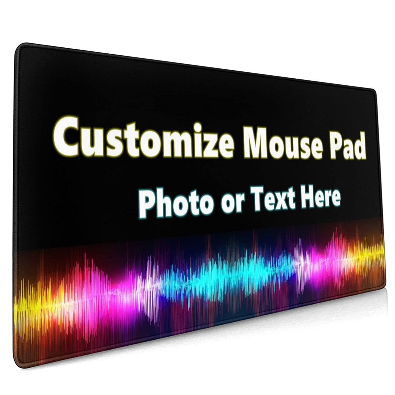Personalised Gaming Mouse Pad, Photo Mouse Mat, Personalized Mouse Mat, Custom Waterproof Mouse Pad with Nature-Non-Slip Rubber Base for PC Computer Keyboard Game Office Home - 40 * 90cm
