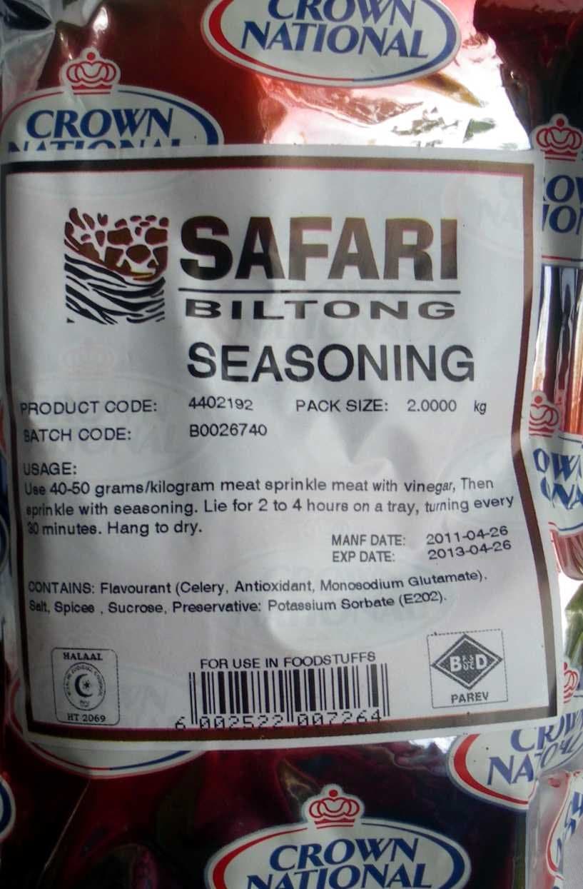 Safari Biltong Seasoning