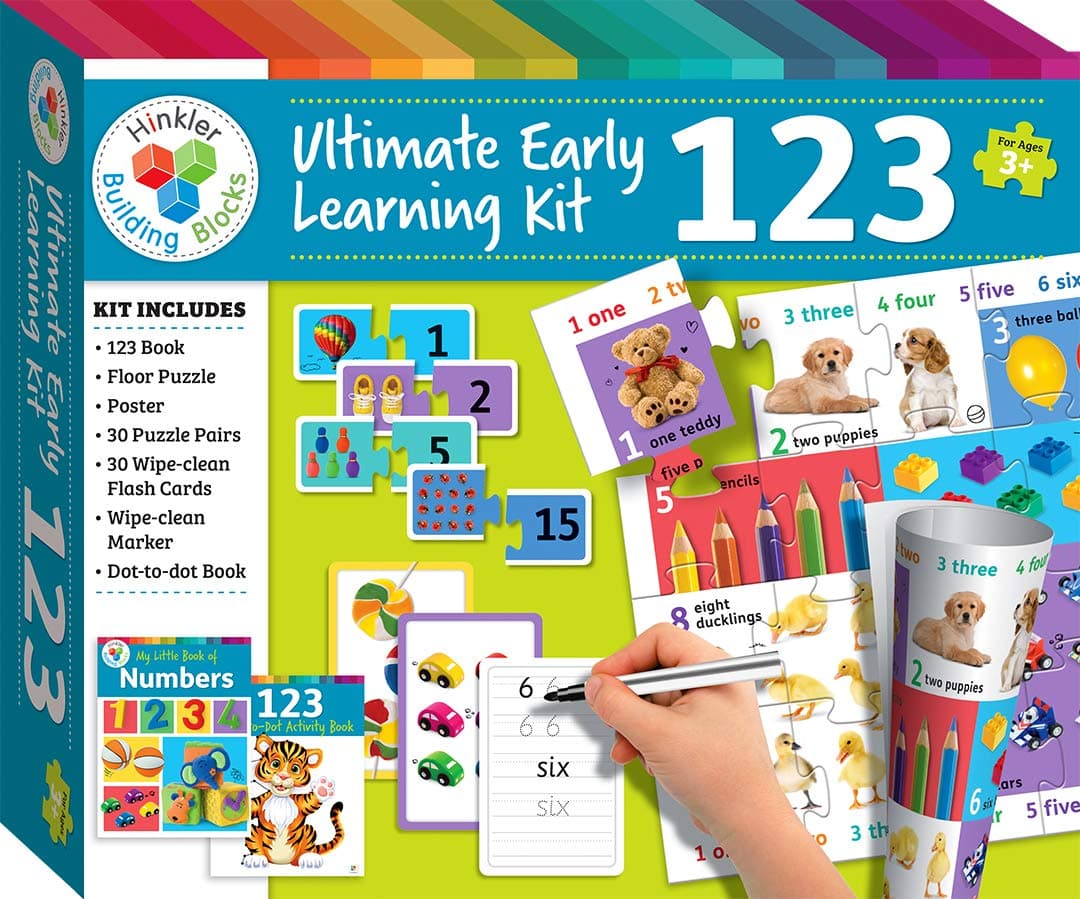 Hinkler 123 Building Blocks Ultimate Early Learning Kit