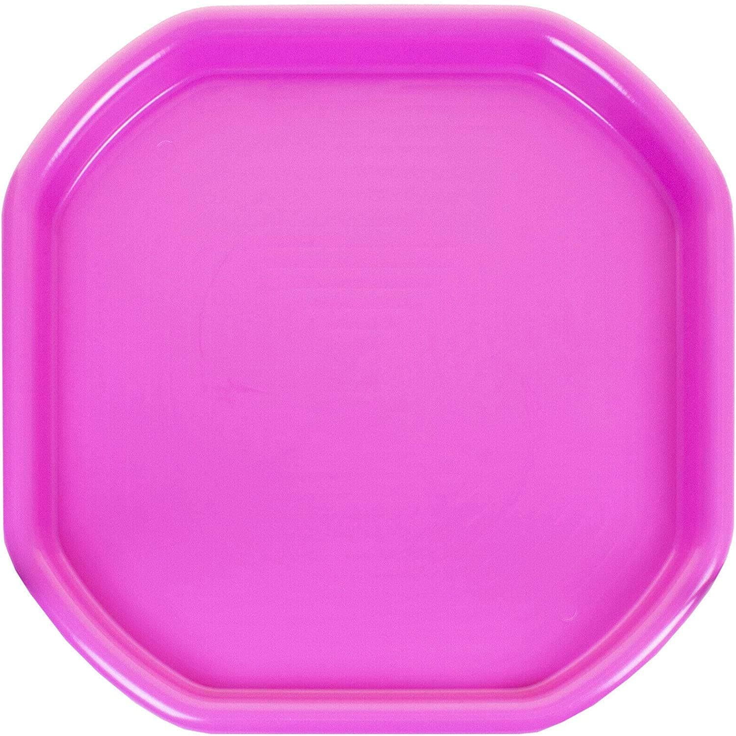 Plastic Small Mixing Tray Sand Pit Fun Play Tray 70CM X 70CM Tuff Kids Messy Play Tray Builder Cement Mortar & Sand Plastering (Pink, 1 Qty)