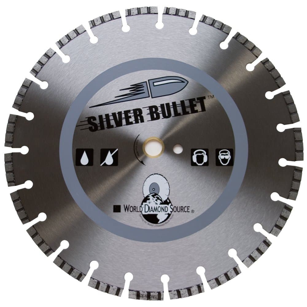 Silver Bullet ST12-1 Segmented Turbo Diamond Blade, 12-Inch