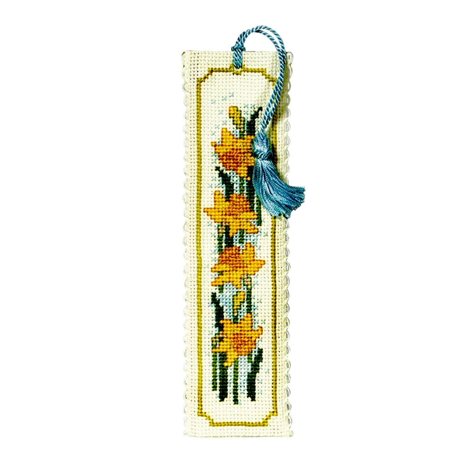 Textile Heritage Collection Cross Stitch Bookmark Kit - Daffodils