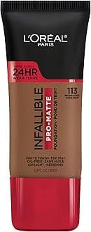 Cosmetics Makeup Infallible Pro-Matte Liquid Longwear Foundation, Brown Suede, 1 fl oz.