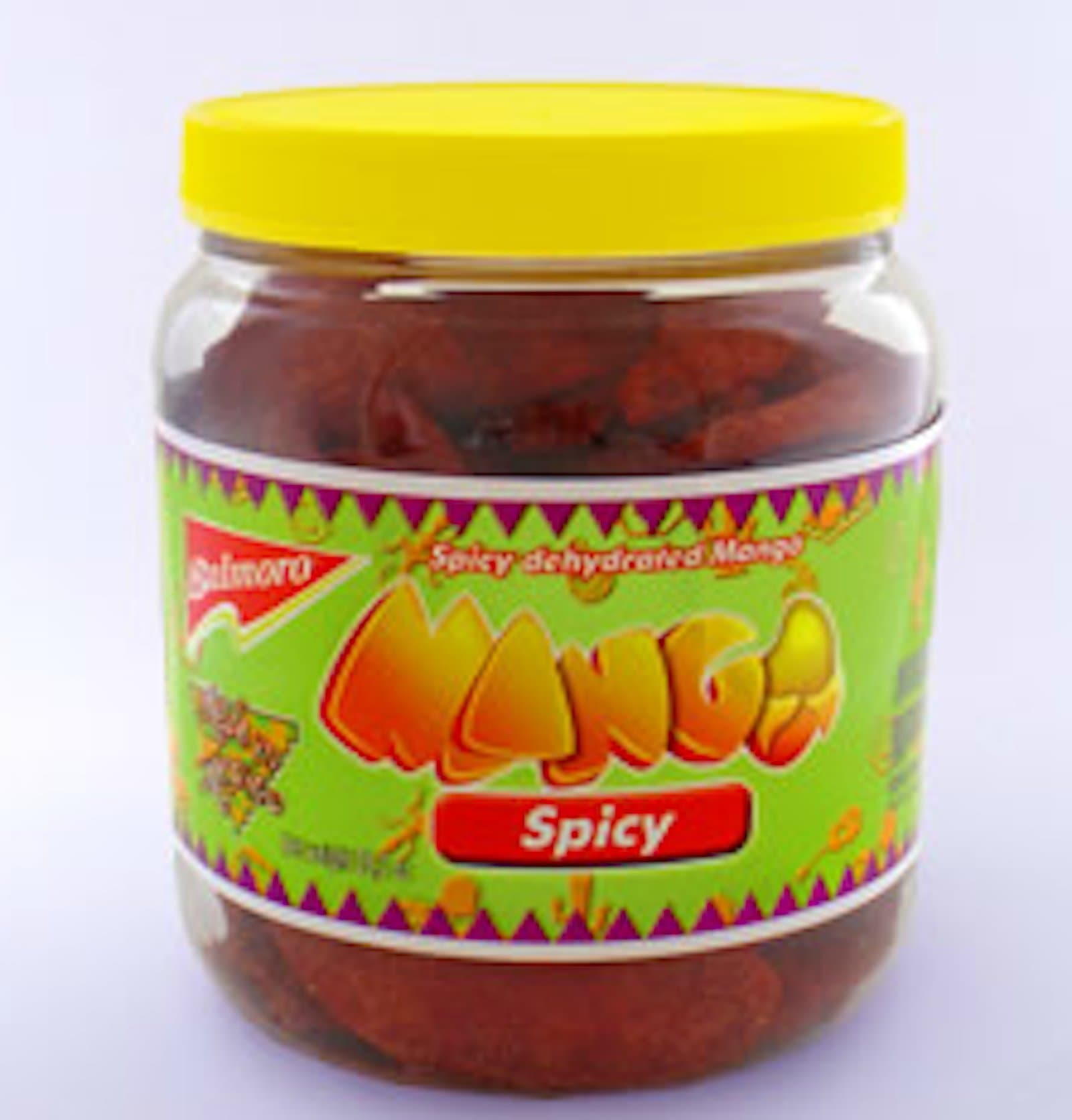 Balmoro Chily Spicy Dehydrated Mango 28.2 Oz (1.8 Lbs: 800 Grams Jar.)