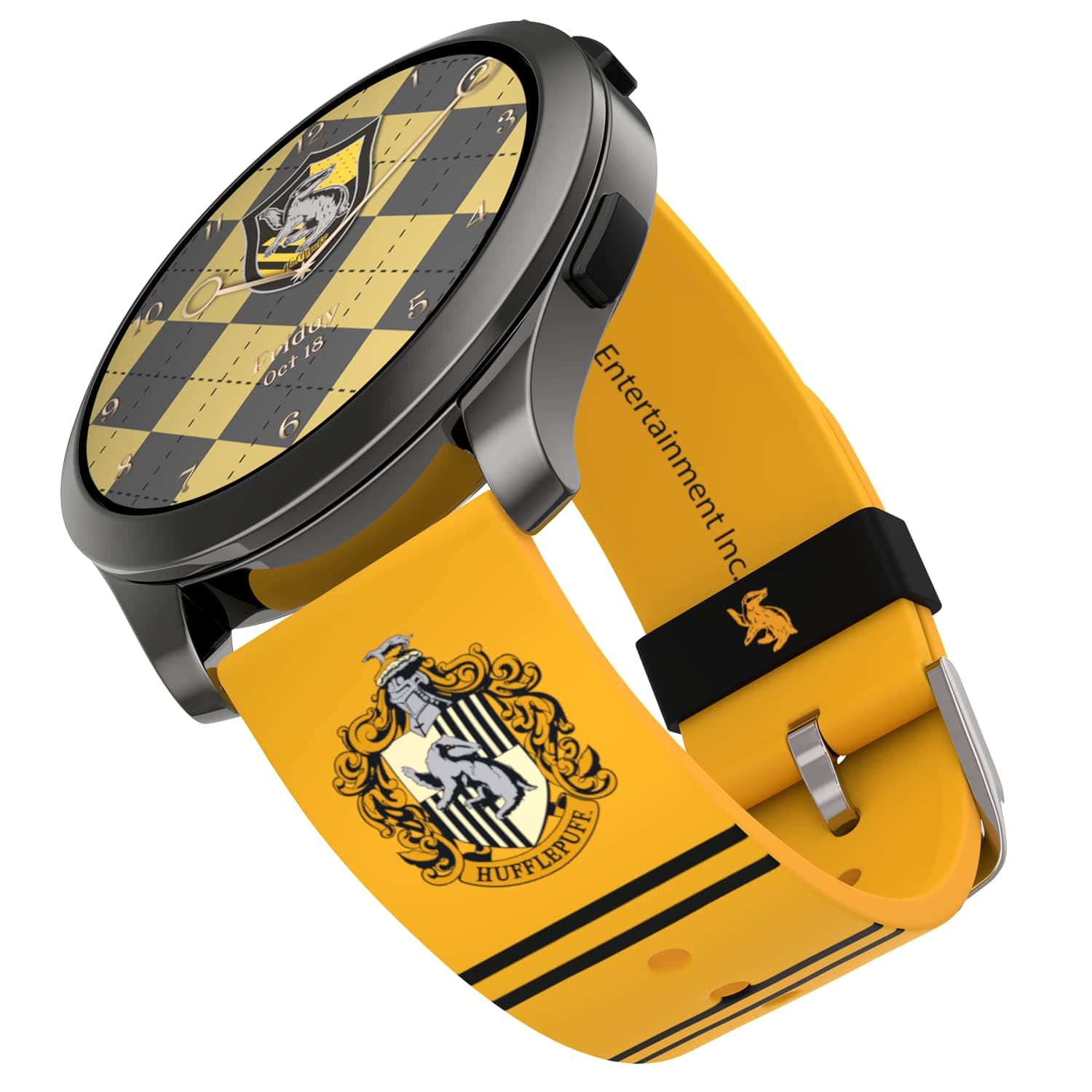 MobyFox Harry Potter – Hufflepuff Samsung & Android Smartwatch Strap – Officially Licensed (watch not included) - 22mm