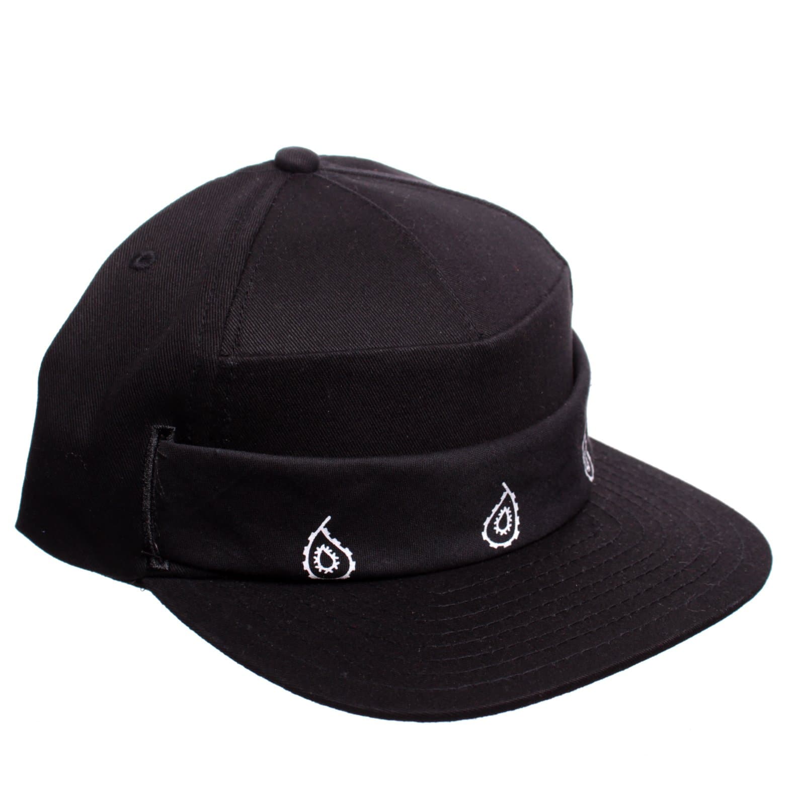 DOPE Paisley Bandana Snapback Black