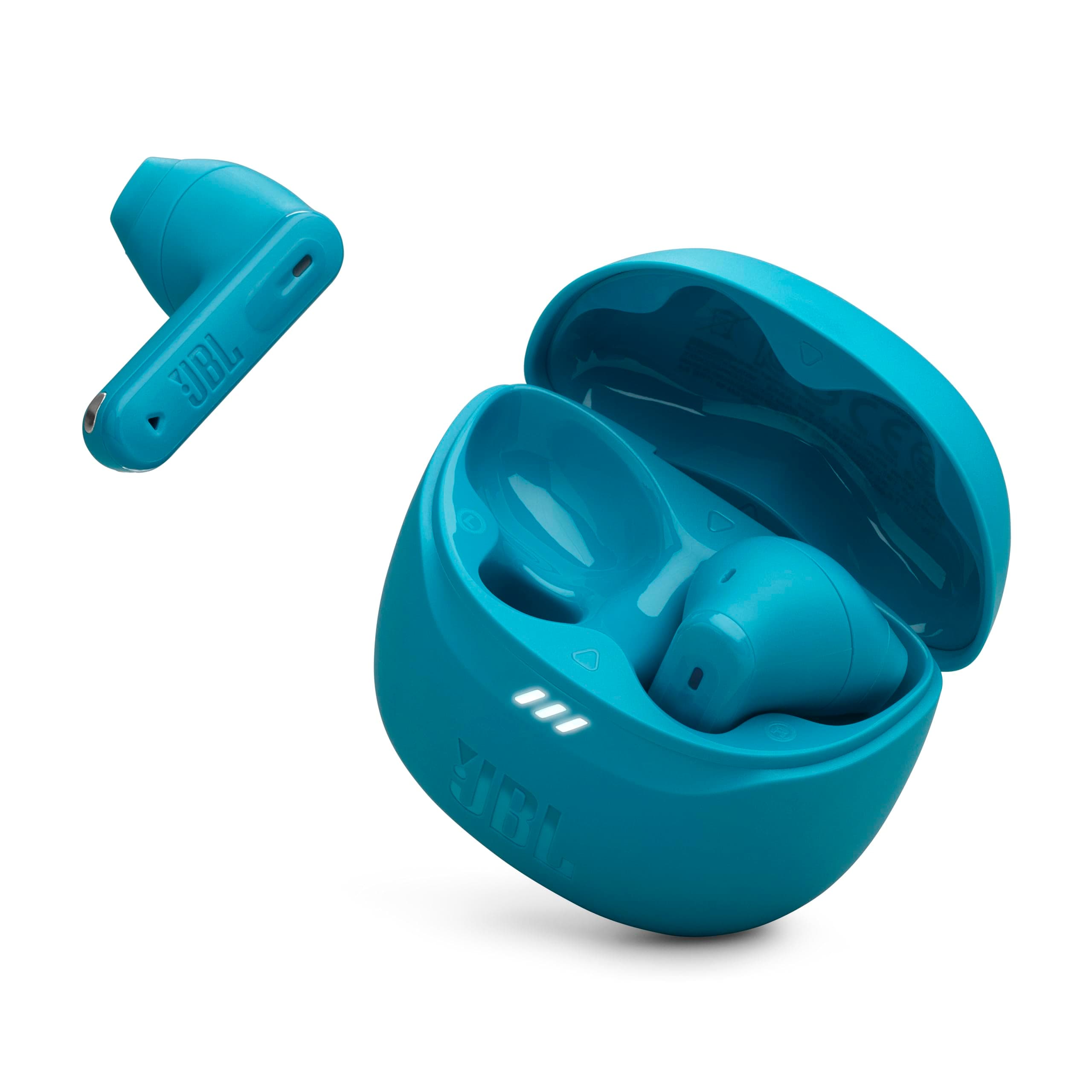 JBL Tune Flex 2 - True Wireless Noise Cancelling Earbuds Spatial Sound and Smart Ambient Technology, 6 mics for Perfect Calls, up to 48Hrs of Playback, IP54 Dust & Water Resistant (Teal)