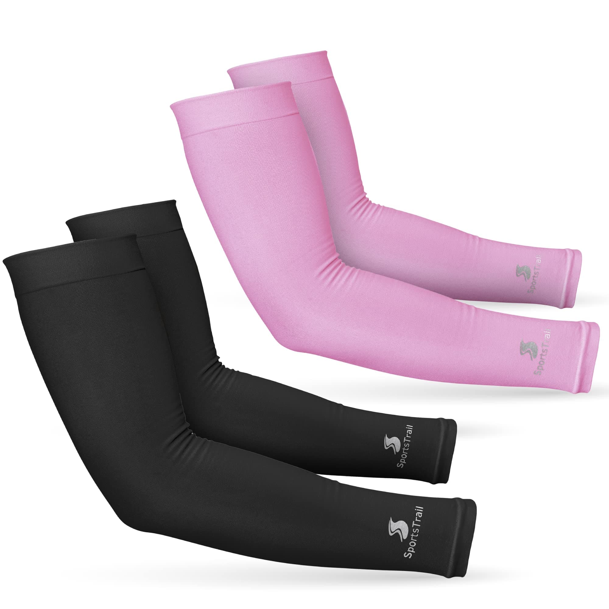 SportsTrail Cooling Arm Sleeves for Men & Women – Breathable, Moisture-Wicking Arm Sleeves for Women, Men & Kids