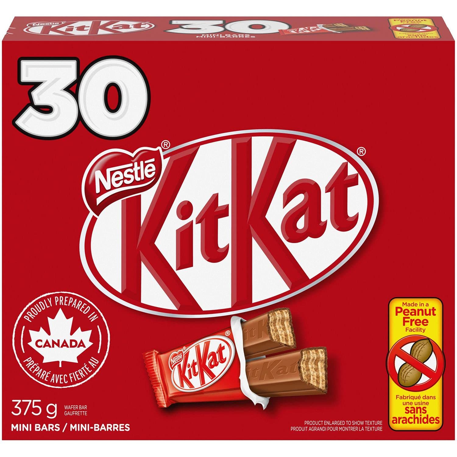 NestleKit Kat Snack Size Halloween Version Imported from Canada - 30ct/375g