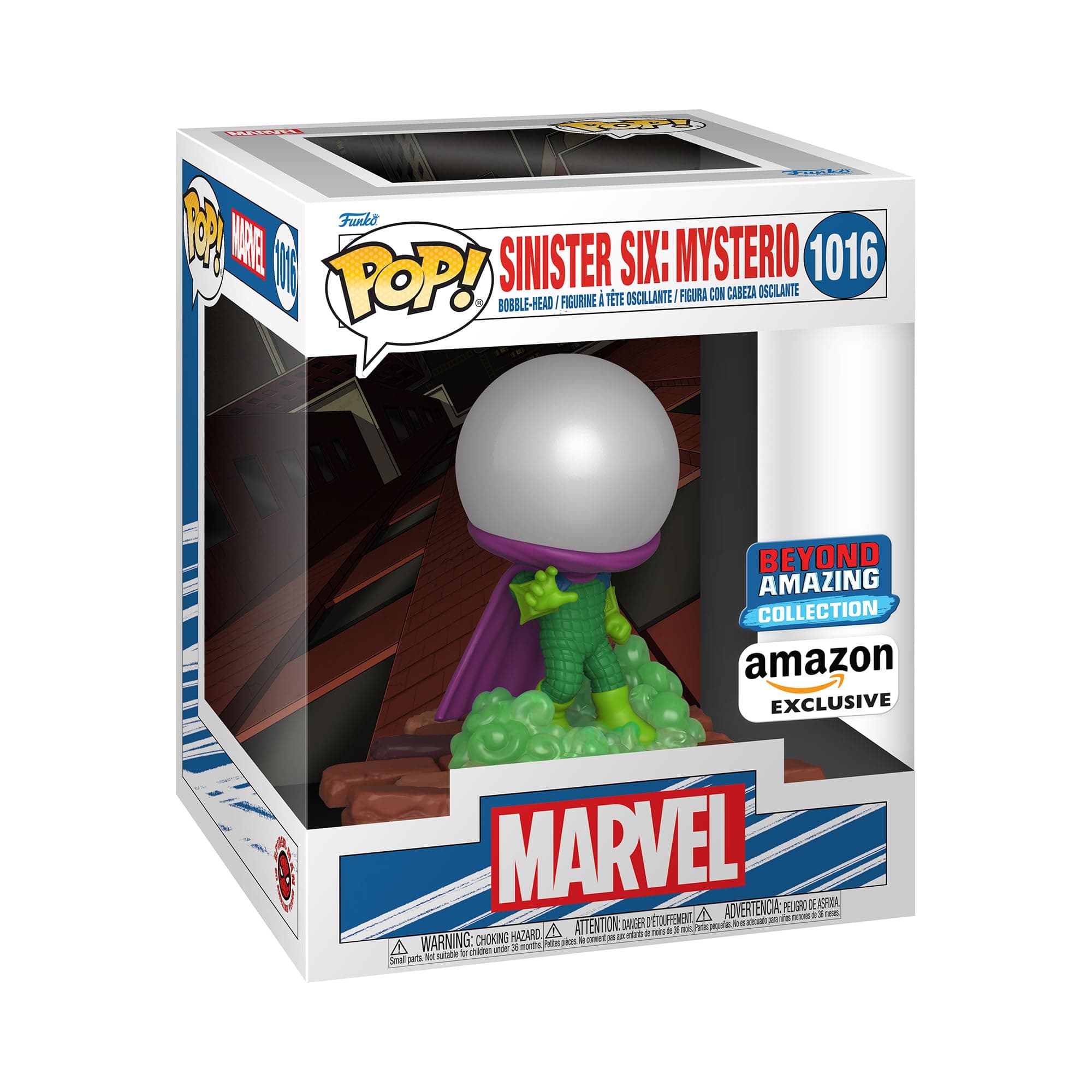 POP! Deluxe: Marvel Sinister 6- Mysterio - Marvel Comics - Amazon Exclusive - Collectable Vinyl Figure - Gift Idea - Official Merchandise - Toys for Kids & Adults - Comic Books Fans