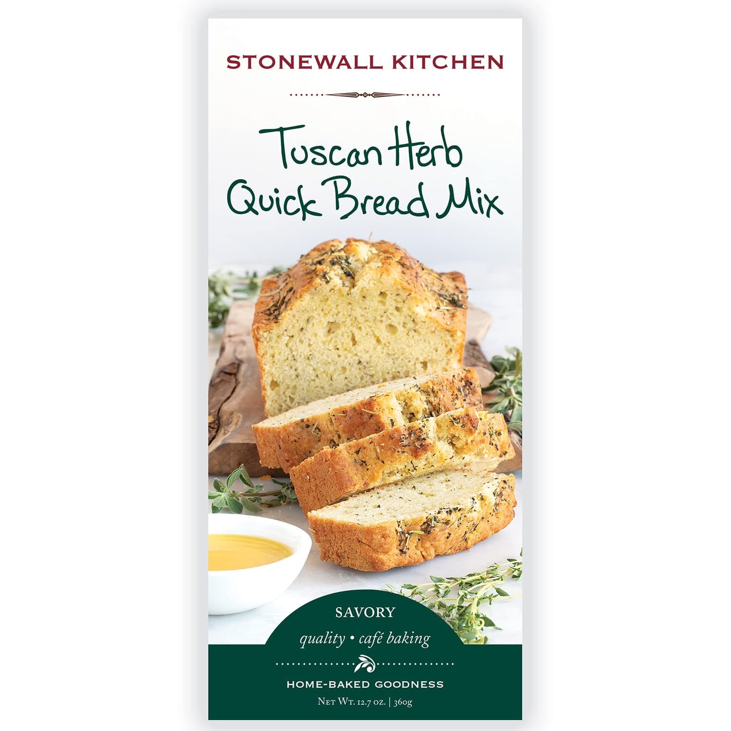 Stonewall Kitchen Tuscan Herb Quick Bread Mix, 12.7 oz