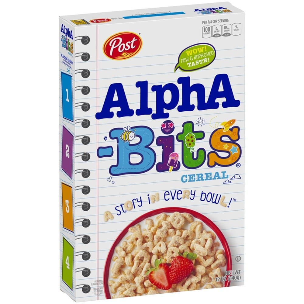 Post Alpha Bits cereal, Kosher, 14 Ounce (Pack of 1)
