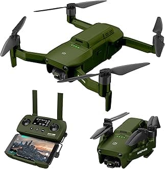 IZI Brephos Premium 4K Camera Drone with 48MP Sensor, 4K60FPS & 3-Axis Gimbal Stabilization, GPS Enabled Professional Quadcopter with Obstacle Avoidance for Aerial Photography & Cinematic Video