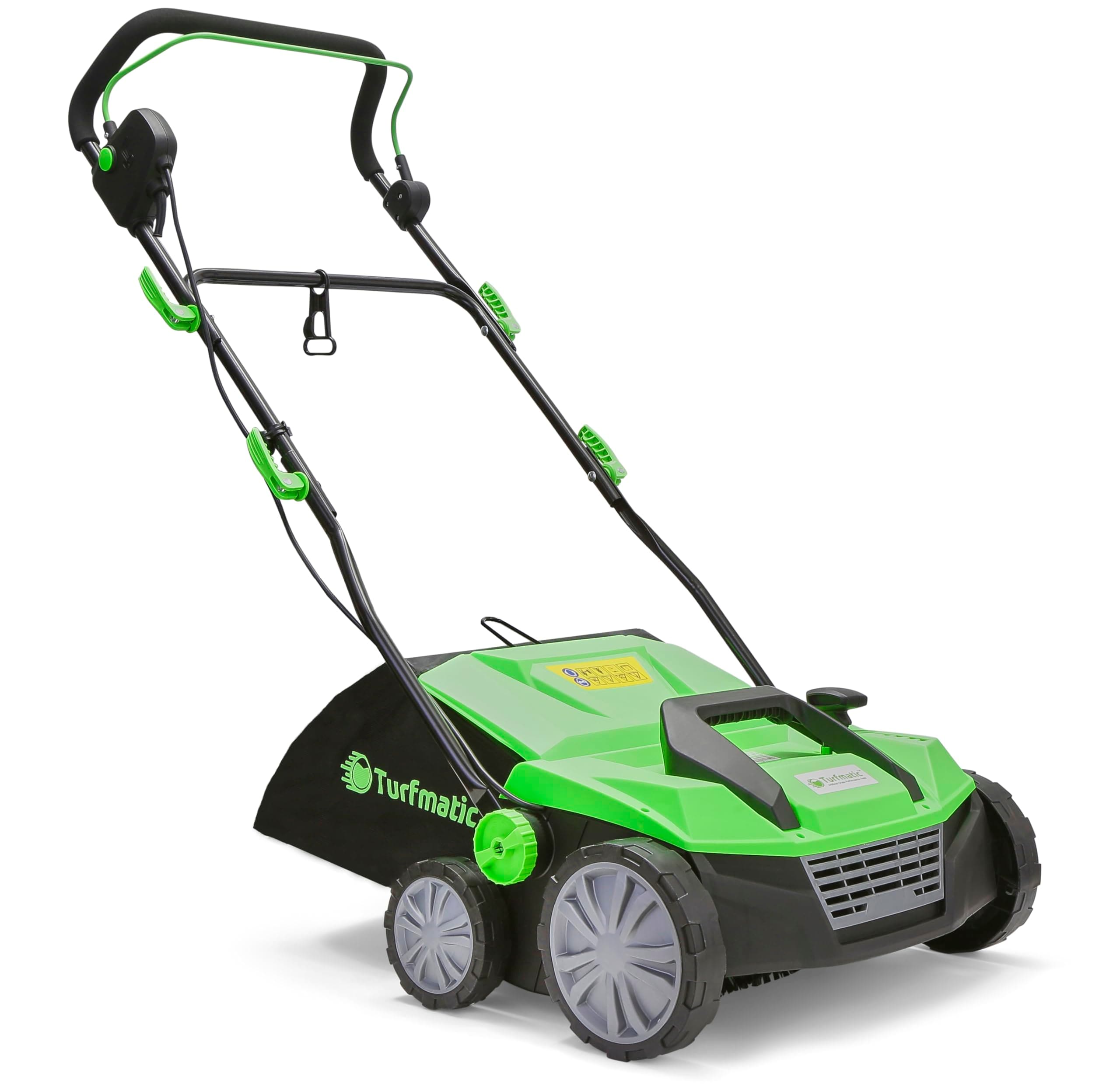 Turfmatic™ Artificial Grass Sweeper 2 in 1 Design - 380mm (15") Wide Brush - 1800w
