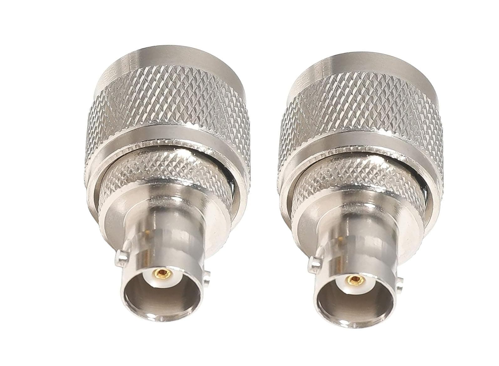DHT Electronics DHT Electronics 2pcs RF coaxial coax adapter BNC female to UHF male PL-259 PL259