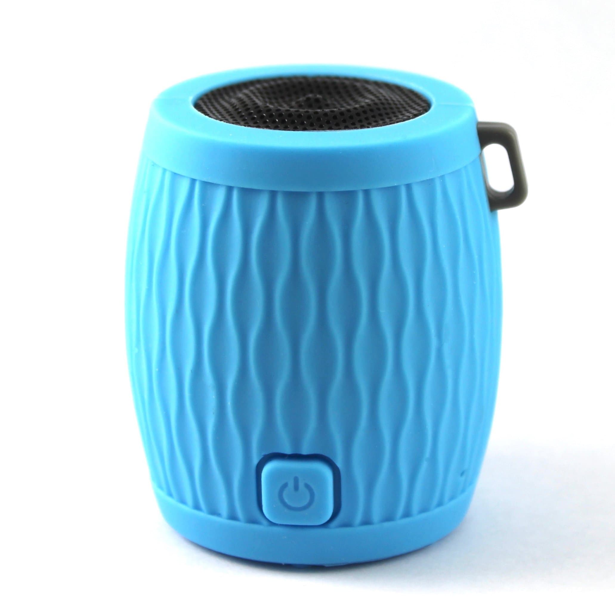 WAAV Rocker Mini Bluetooth Speaker for iOS (Blue), iPhone, iPod, iPad and Android Devices (Works with Any Bluetooth Audio Source)