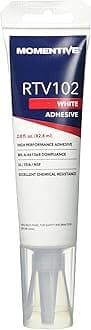 RTV102-2.8 RTV102 One Part Silicone Sealant, 2.8 Ounce Tube, White