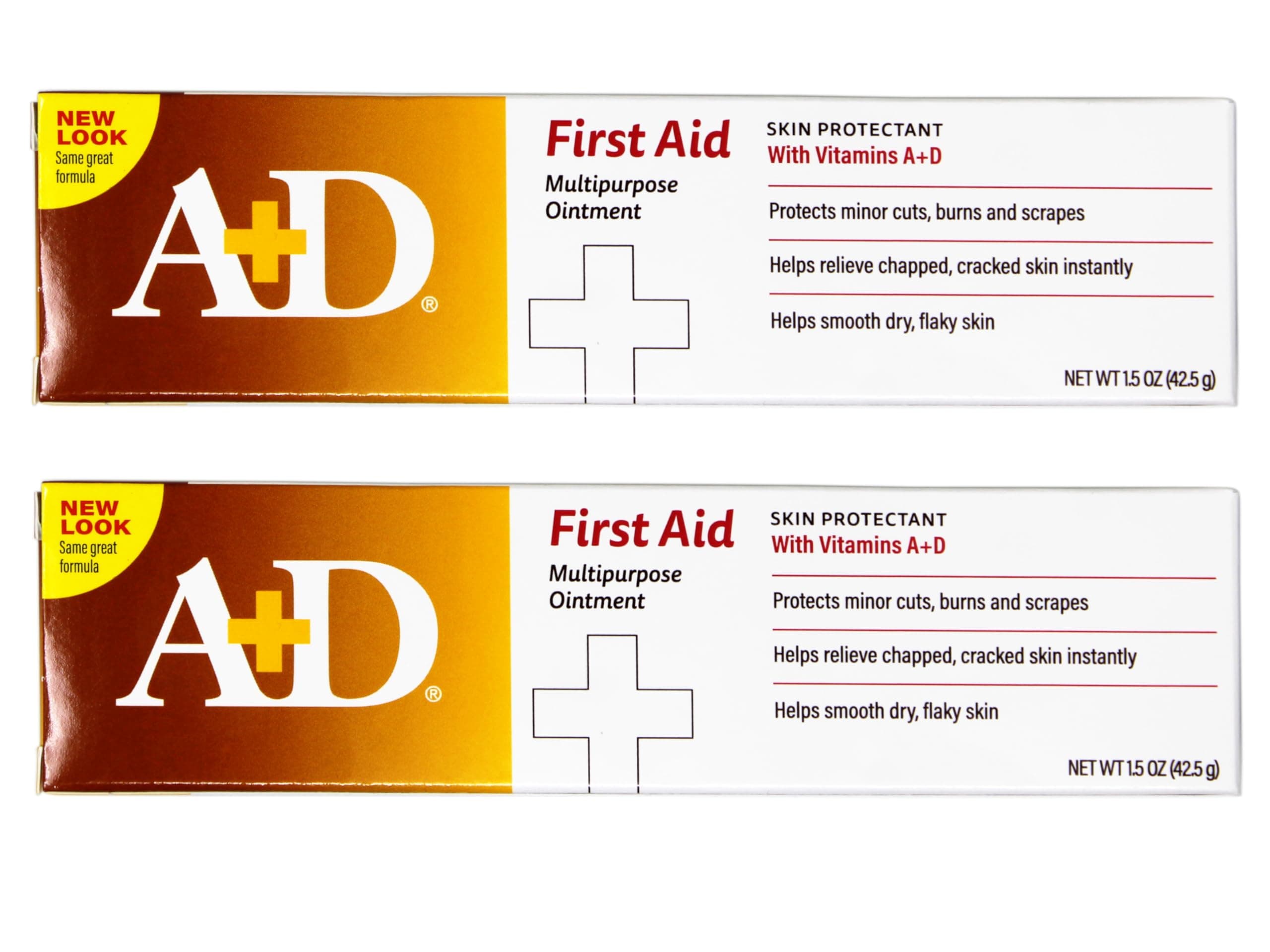 A&D A+D First Aid Ointment Skin Protectant With Vitamin 1.50 Oz Pack Of 2
