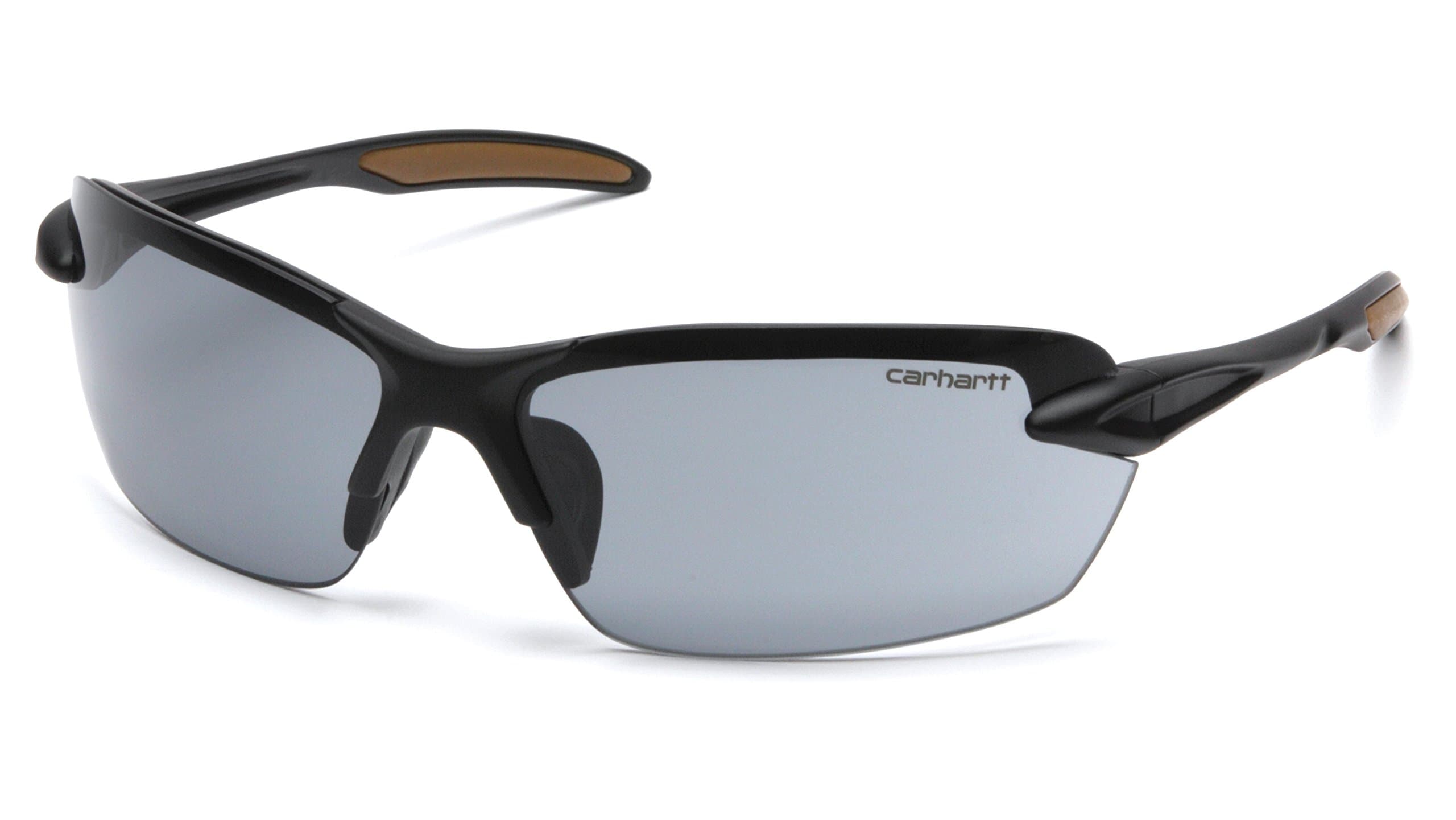 CarharttSpokane Lightweight Half-Frame Safety Glasses, Gray
