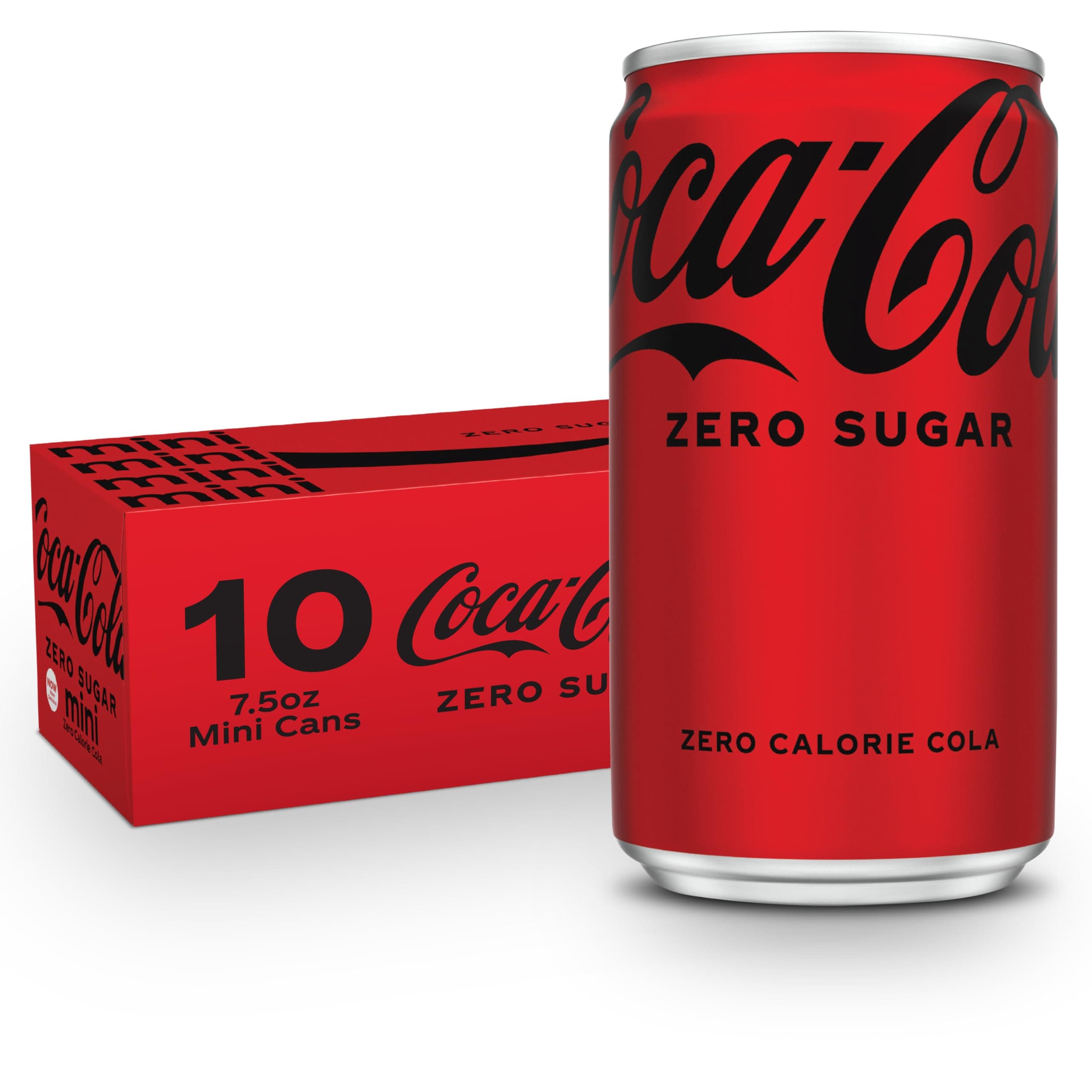 Coca-Cola Coke Zero Sugar Diet Soda, 10 Pack