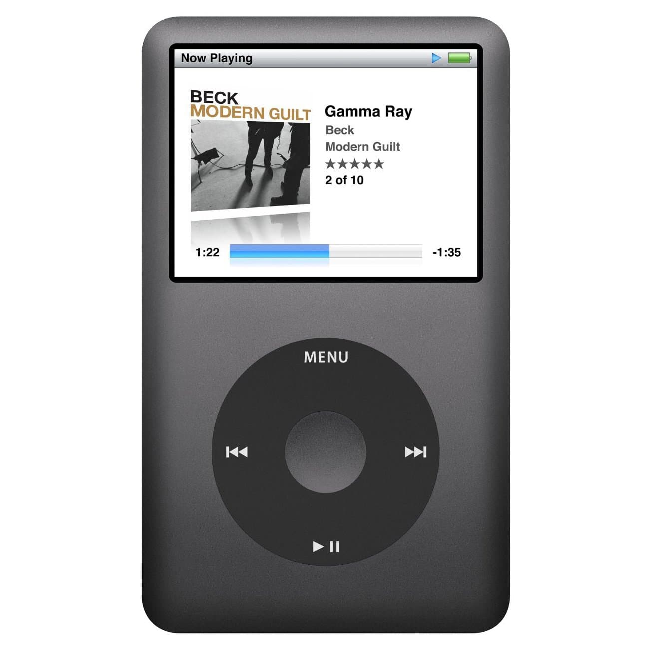 Apple iPod classic 160 GB Black - 7th Generation