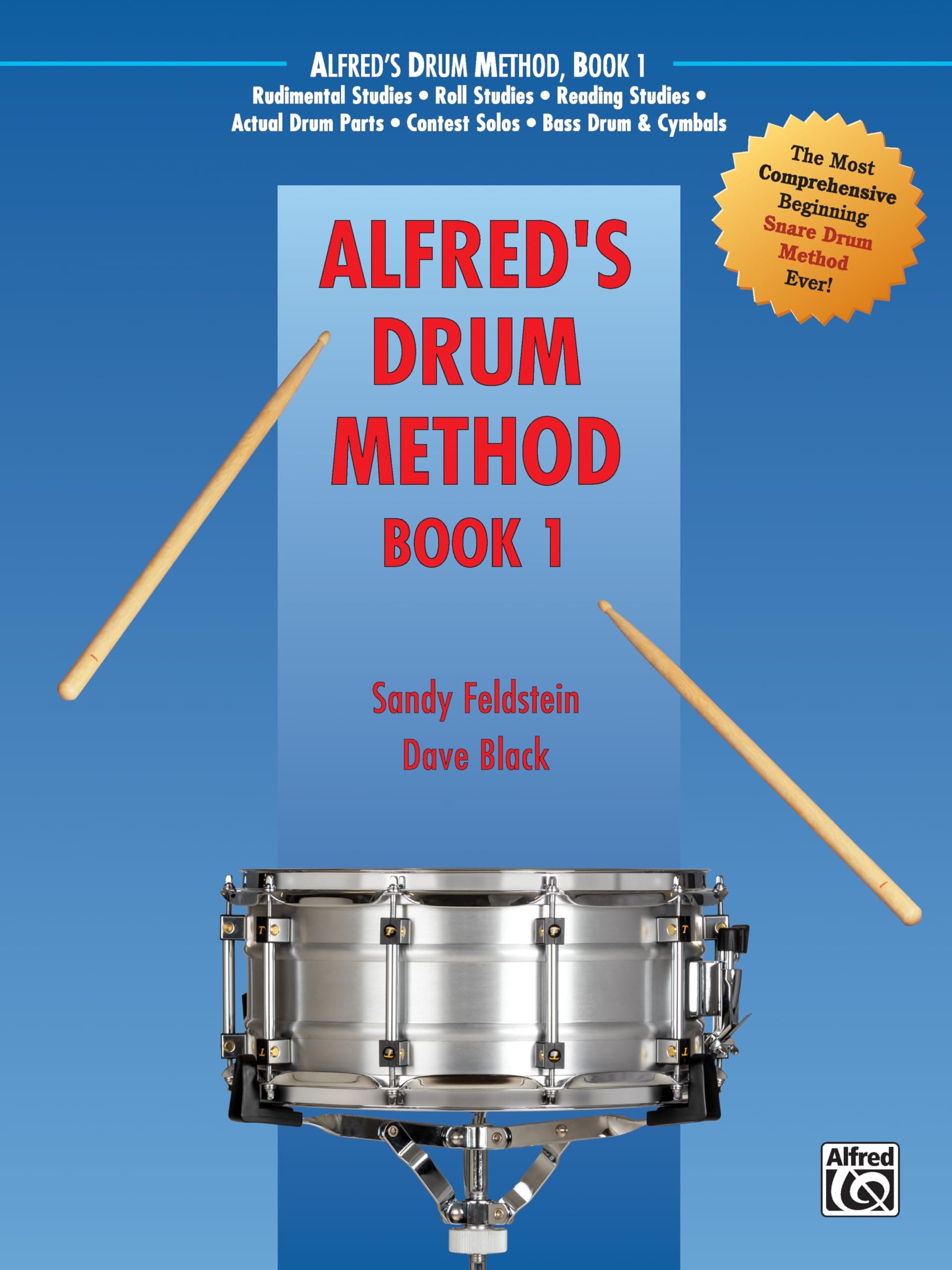 Alfred's Drum Method, Book 1 - By Dave Black and Sandy Feldstein