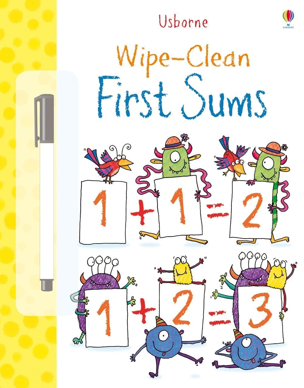 Wipe Clean: First Sums (Usborne Wipe Clean Books)
