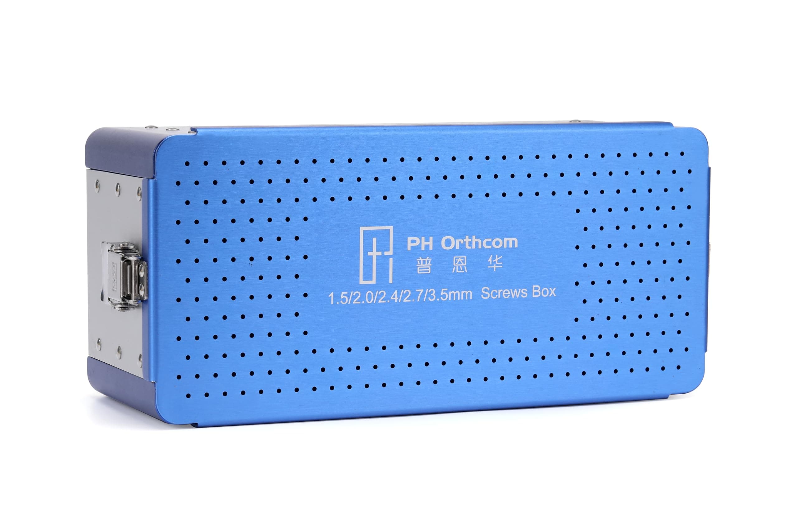 1.5/2.0/2.4/2.7/3.5mm Screws Box with Screw Rack for Self-tapping Cotical Screws for Small Animal Orthopedics Instrument