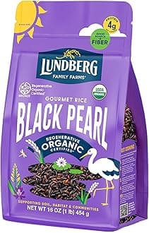 Family Farms Organic Rice - Black Pear- 1 lb.