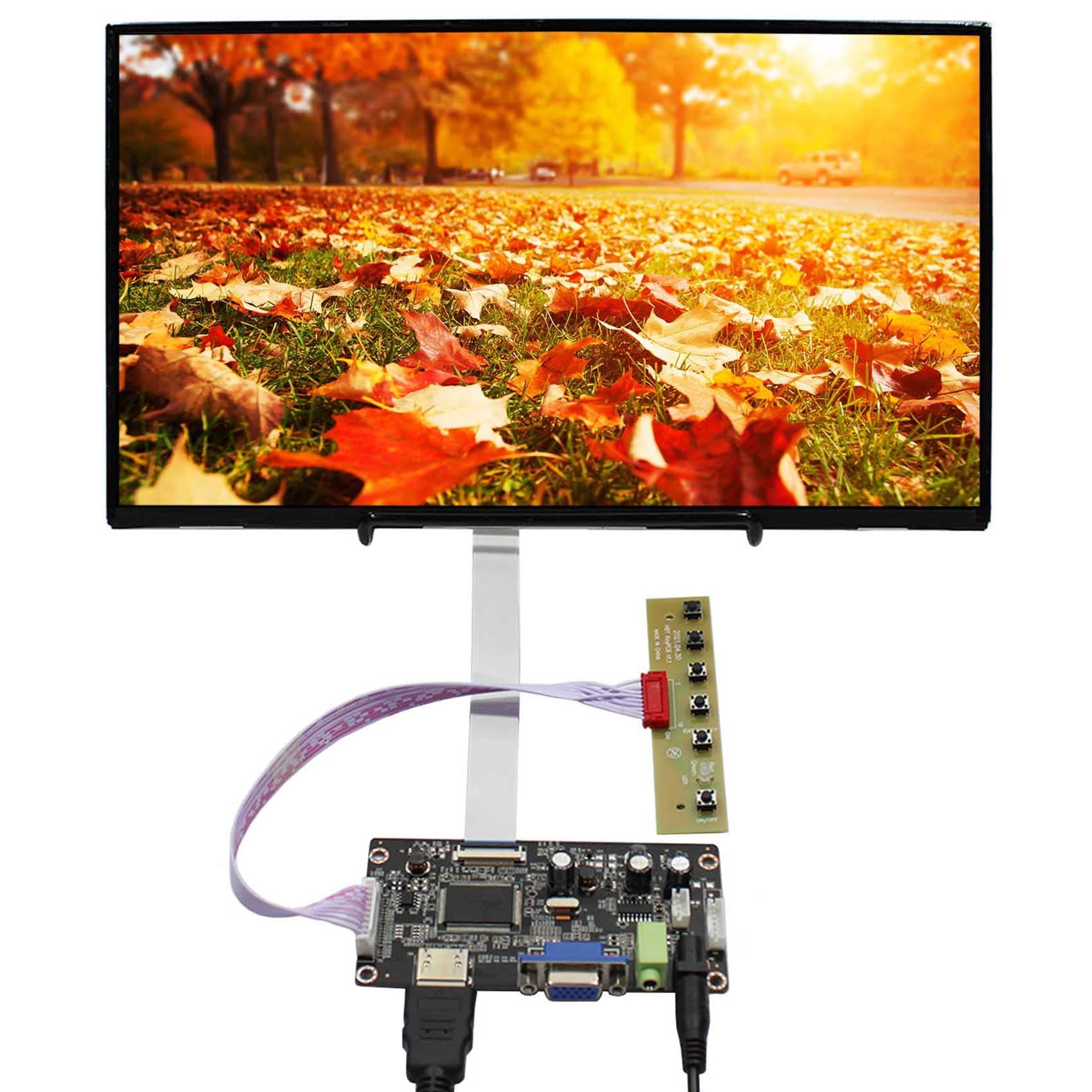 VSDISPLAY 13.3" 13.3 Inch 1920X1080 IPS LCD Screen VS133GF-B001 with HD-MI VGA Controller Board Kit