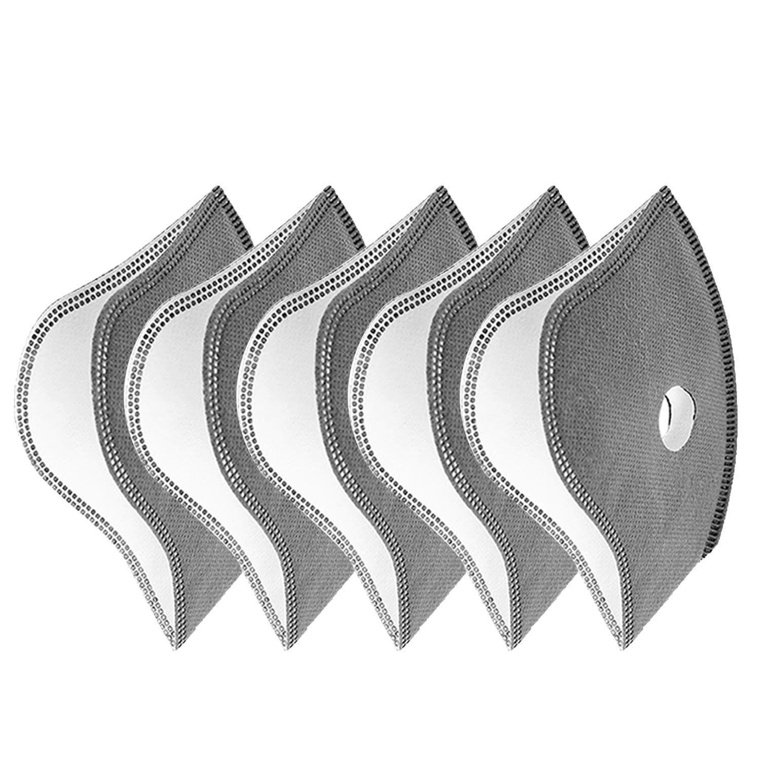 Activated Carbon Filter Replacement Parts Reusable Filter Refill for Cycling Dust Woodworking Mask