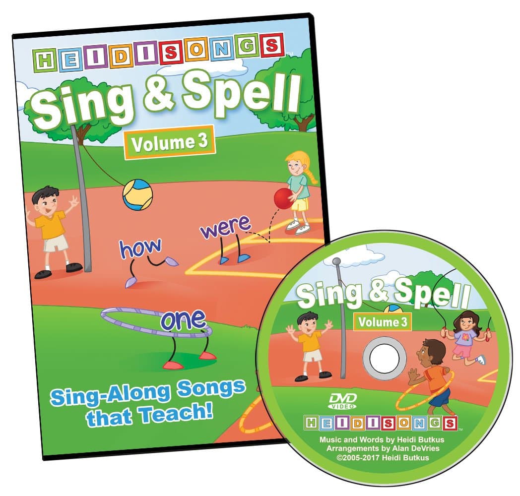 Sing & Spell Vol. 3 Animated DVD_AB