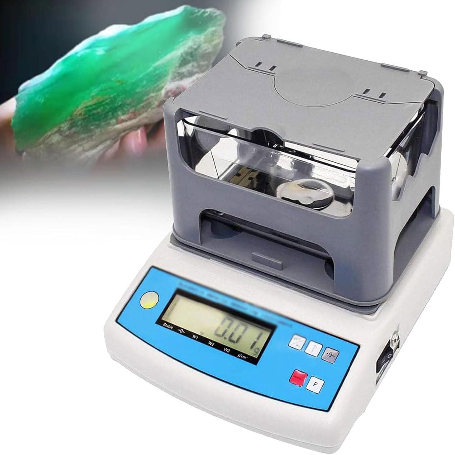 Gold Purity Testing Machine Digital Electronic Gold Purity Tester Meter with Max Weight 300g/600g Gold Purity Test Analyzer Machine,300g