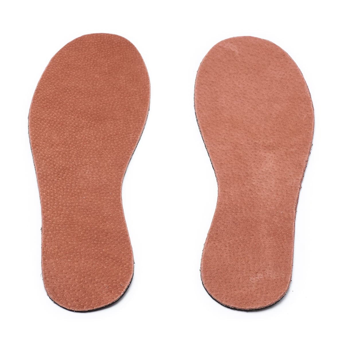 LAMBAA Unisex Natural Leather Insoles Thin Soft