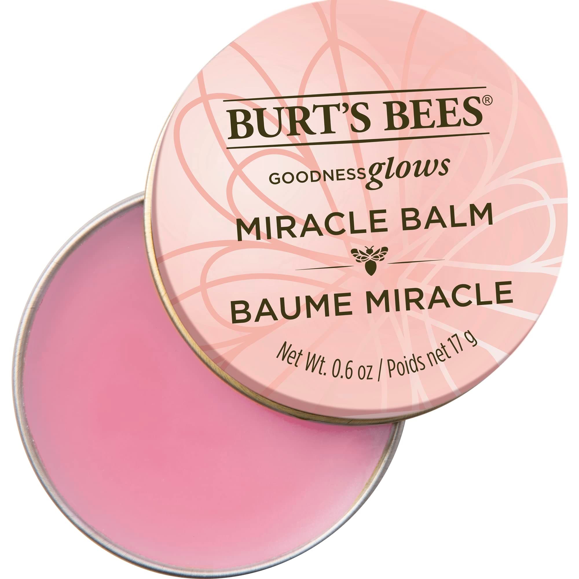 Lip Balm, Multi-purpose Hydrating Balm Tin For Lips, Face, Cuticles, Body & Hair Flyaways, Goodness Glows Miracle Balm, 17g
