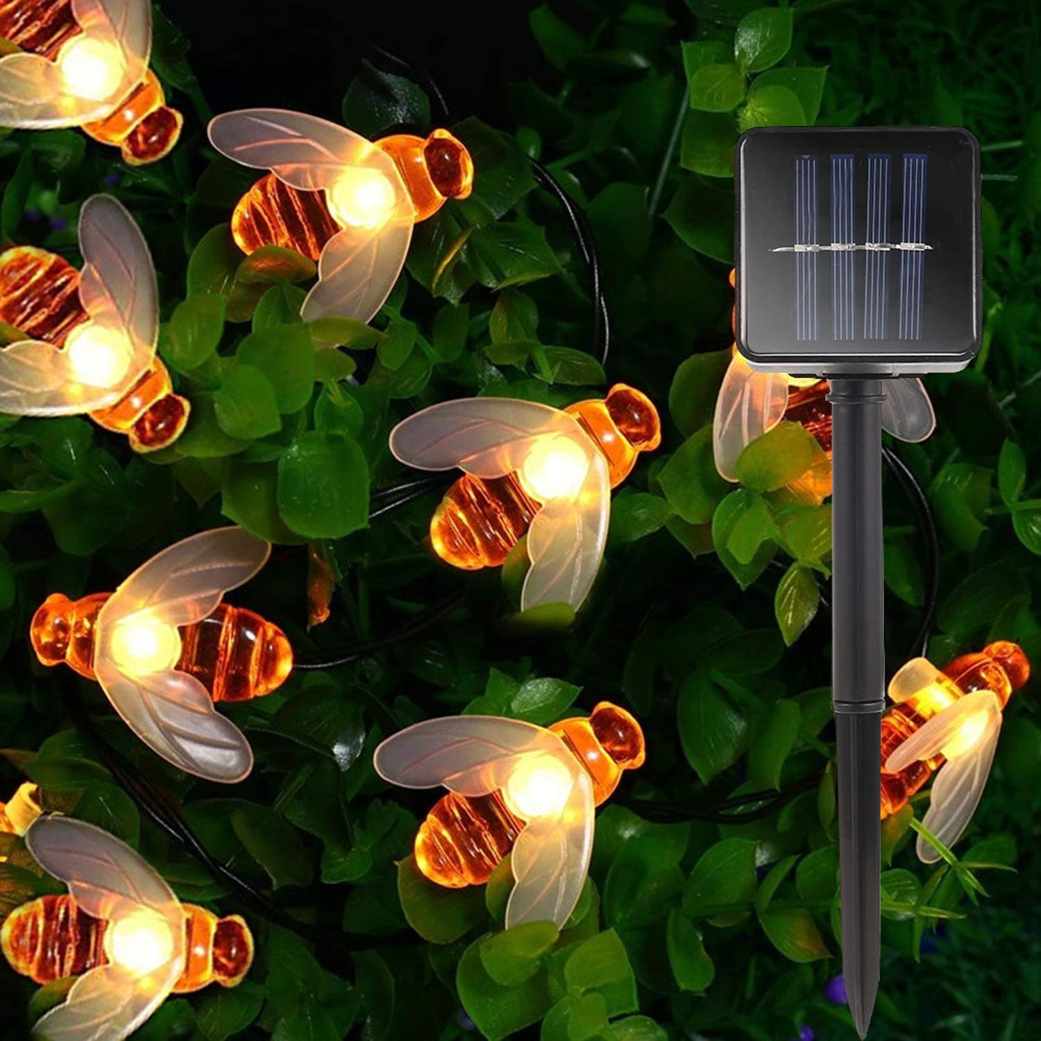 Bee Solar Fairy Lights