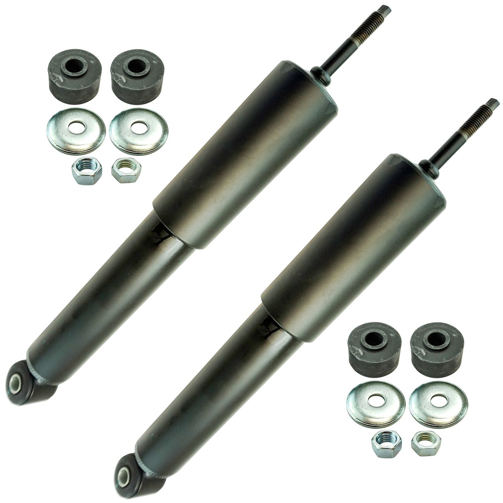 TRQ Front Shock Absorber Set Compatible with 2000-2004 Mitsubishi Montero Sport