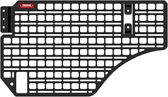 Driver's Side Rear Bedside MOLLE Panel Rack System Compatible with 2019+ RAM 1500 – Truck Bed Storage Organizer​