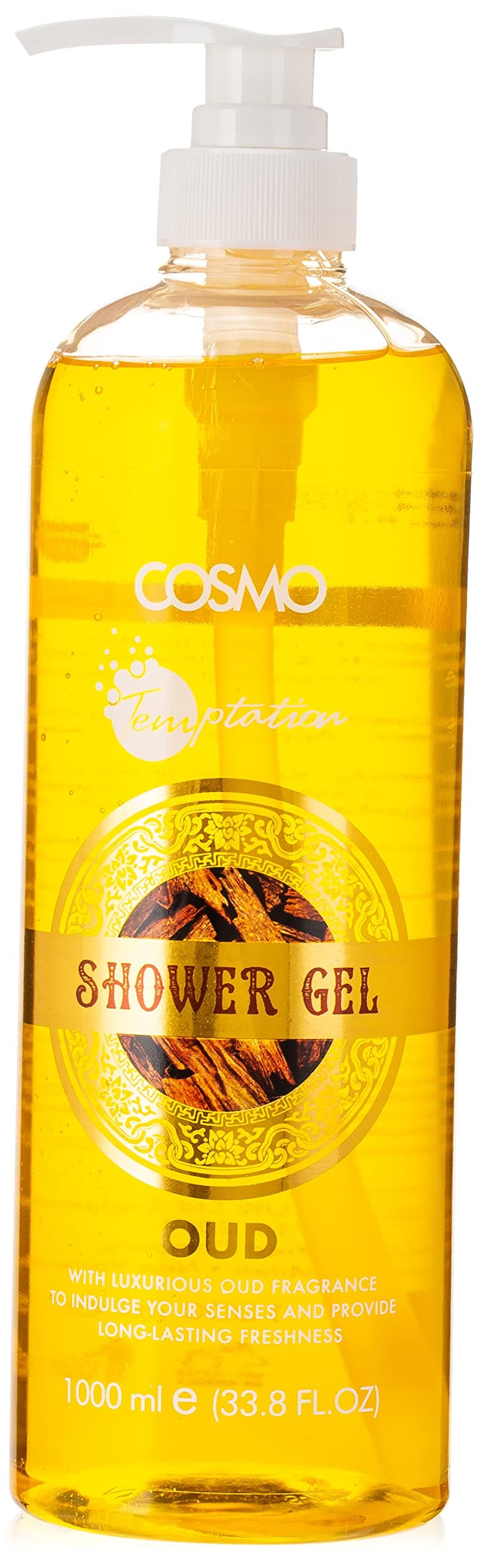 CD COSMO DESIGNS Cosmo Temptation Shower Gel Oud, 1000ML
