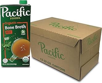 Organic Beef Bone Broth, 32 Oz, Pack of 12