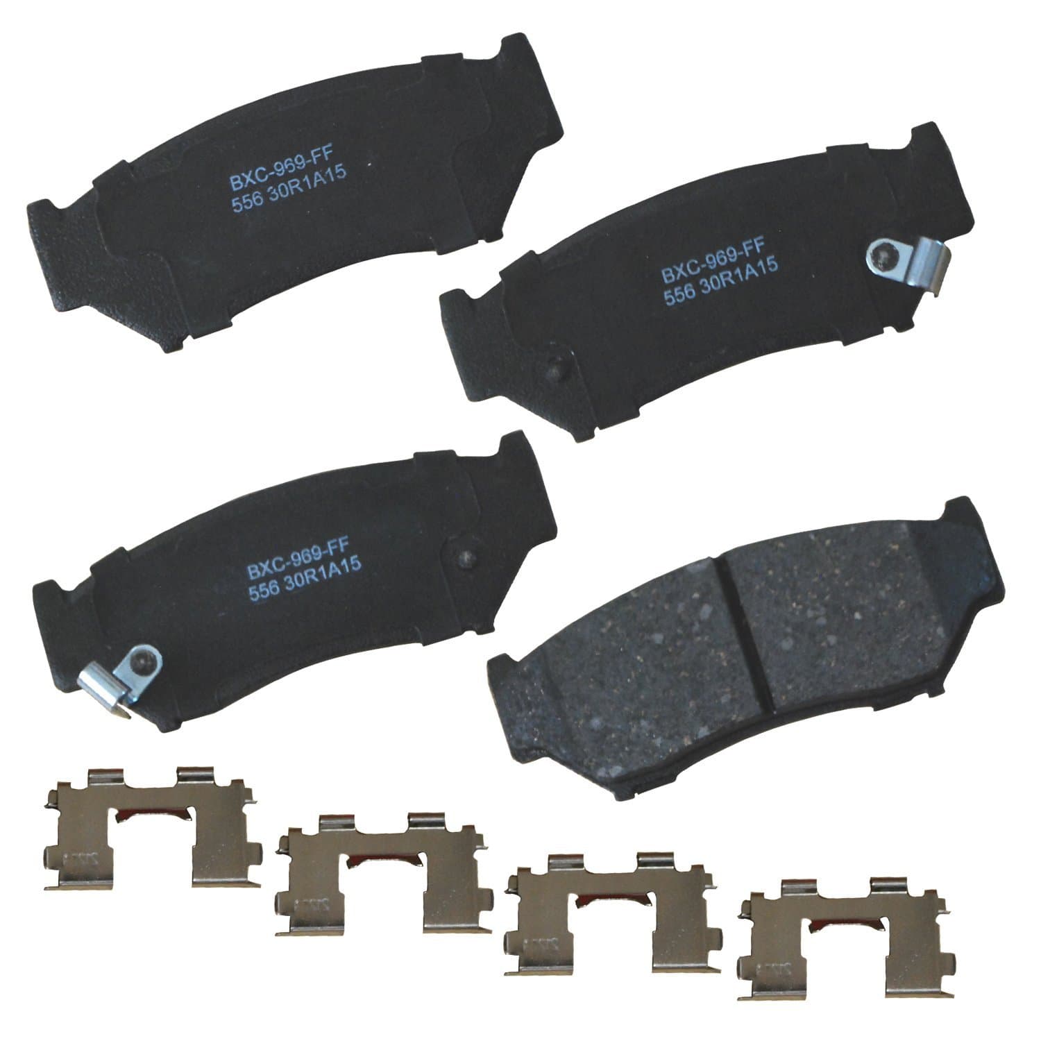 Bendix Premium SBC556 Ceramic Front Brake Pads for Chevrolet Tracker 2004-1998, Geo Tracker 1997-1996, Suzuki Sidekick 1998-1991, Vitara 2004-1999