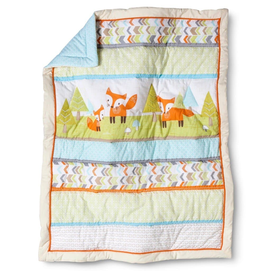 Woodland Trails 4pc Crib Bedding Set