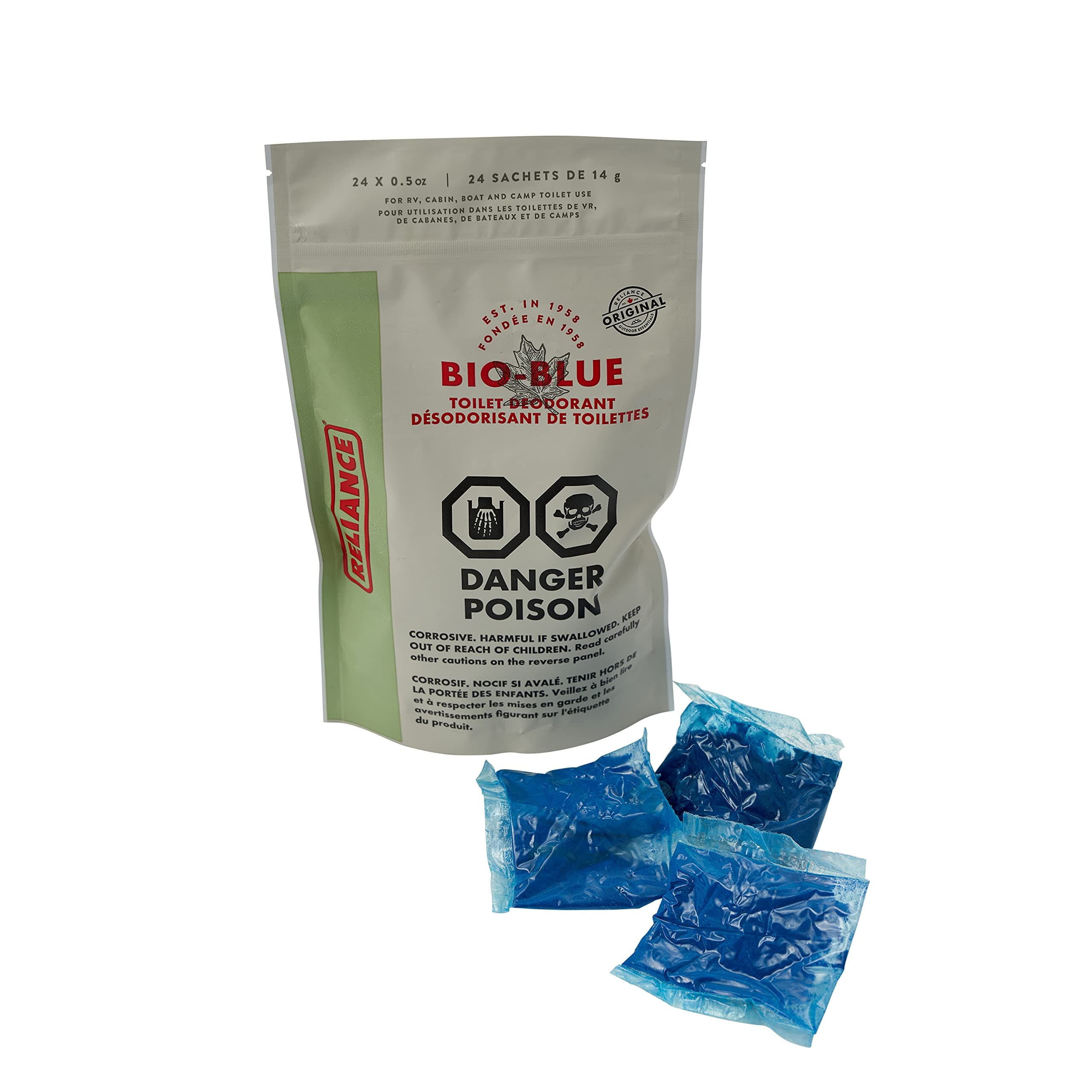 Reliance BIO BLUE POUCHES 24PK