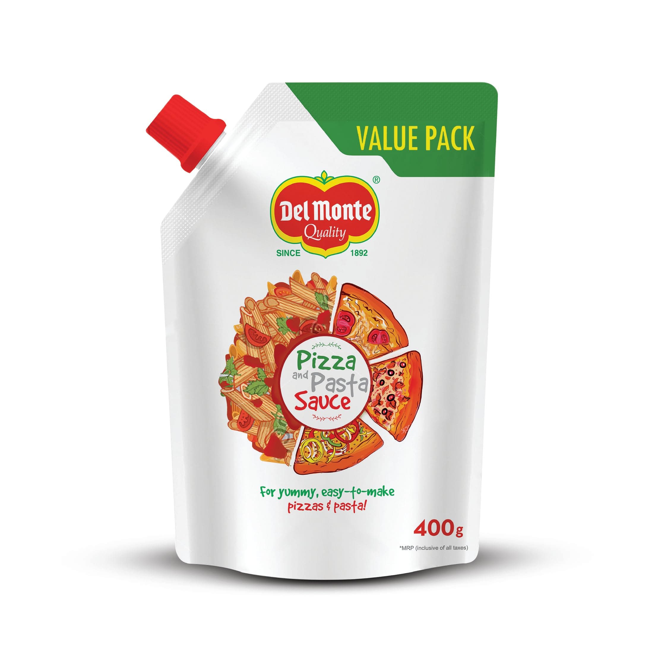 Pizza & Pasta Sauce Spout Pack, 400g