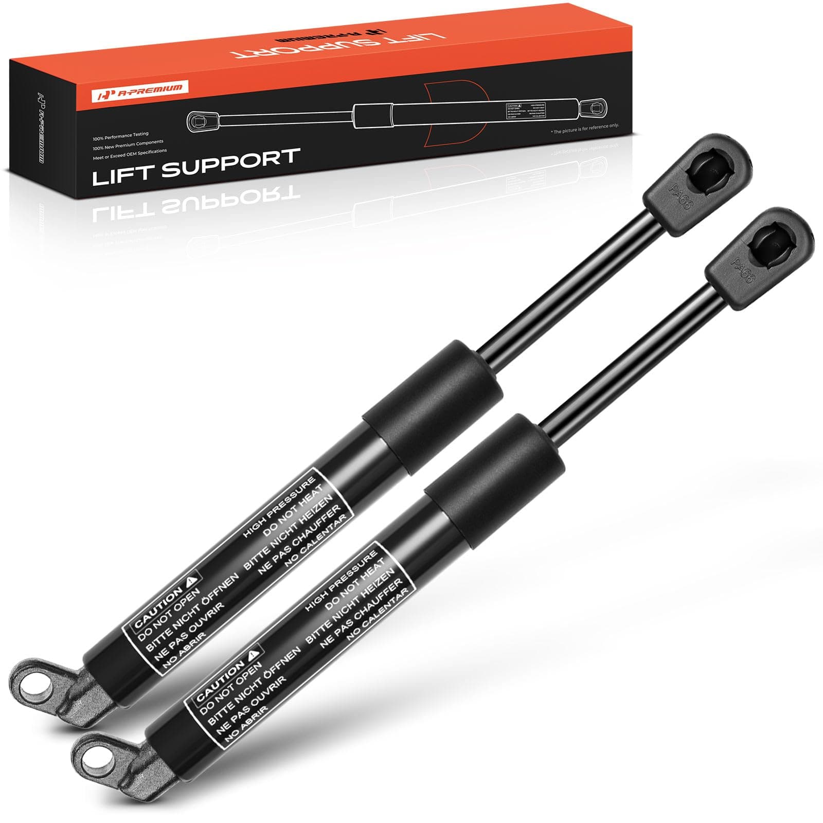A-Premium Rear Trunk Lift Supports Struts Shocks Compatible with Select BMW Models - E39 Series 525i/530i 2001-2003, 528i 1997-2000, 540i 1997-2003, M5 2000-2003, Sedan, Replace# 51248222913(2PC Set)